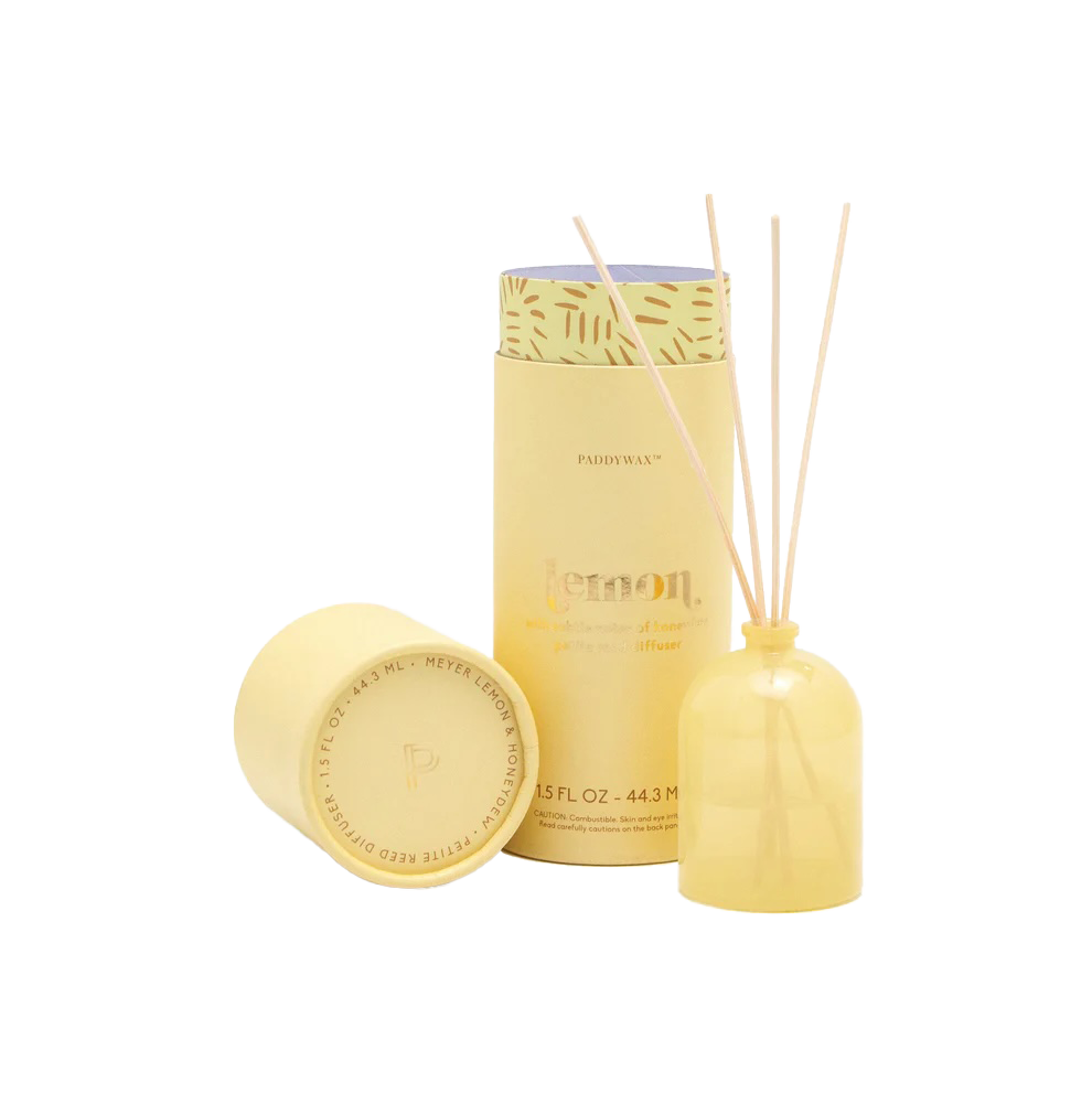 Paddywax Petite Reed Diffuser - Lemon