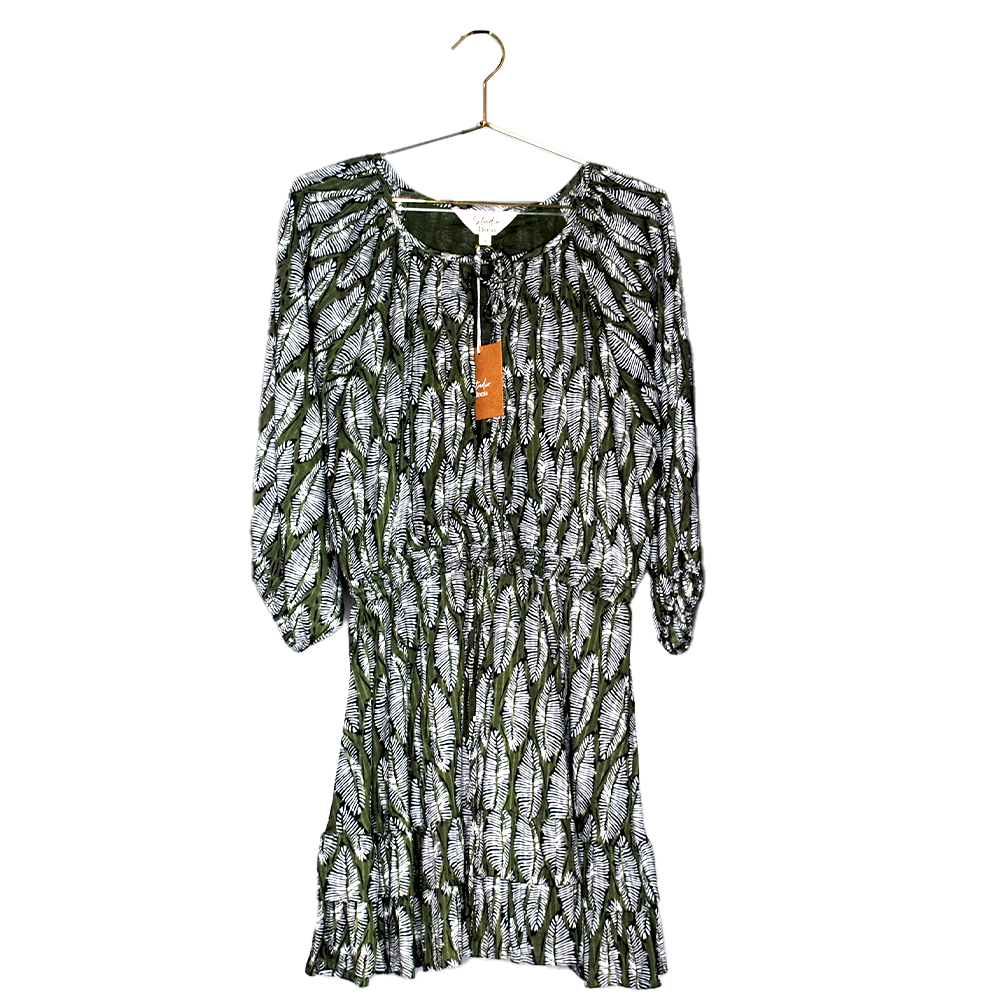 Mona Dress - Palm