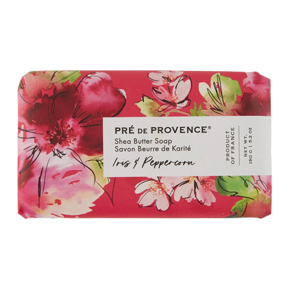 Pré de Provence Soap Bar - Iris & Peppercorn