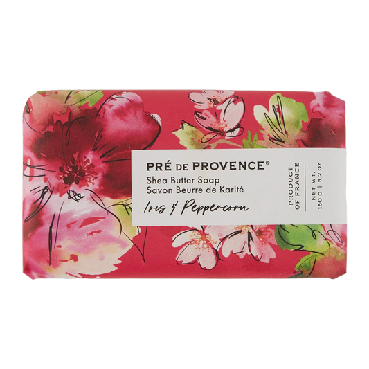 Pré de Provence Soap Bar - Iris & Peppercorn