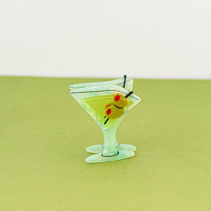 Jenny Lemons Large Claw Clip - Martini