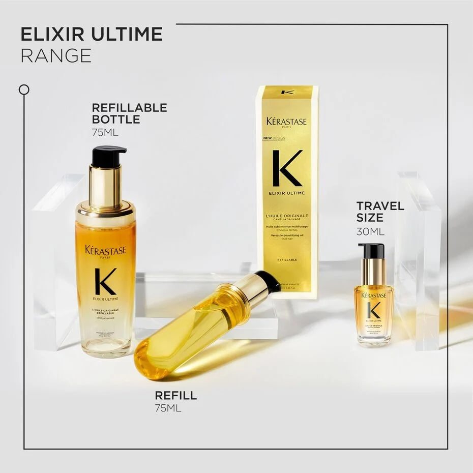 Kerastase ELIXIR ULTIME L'Huile shops Original Hair Oil