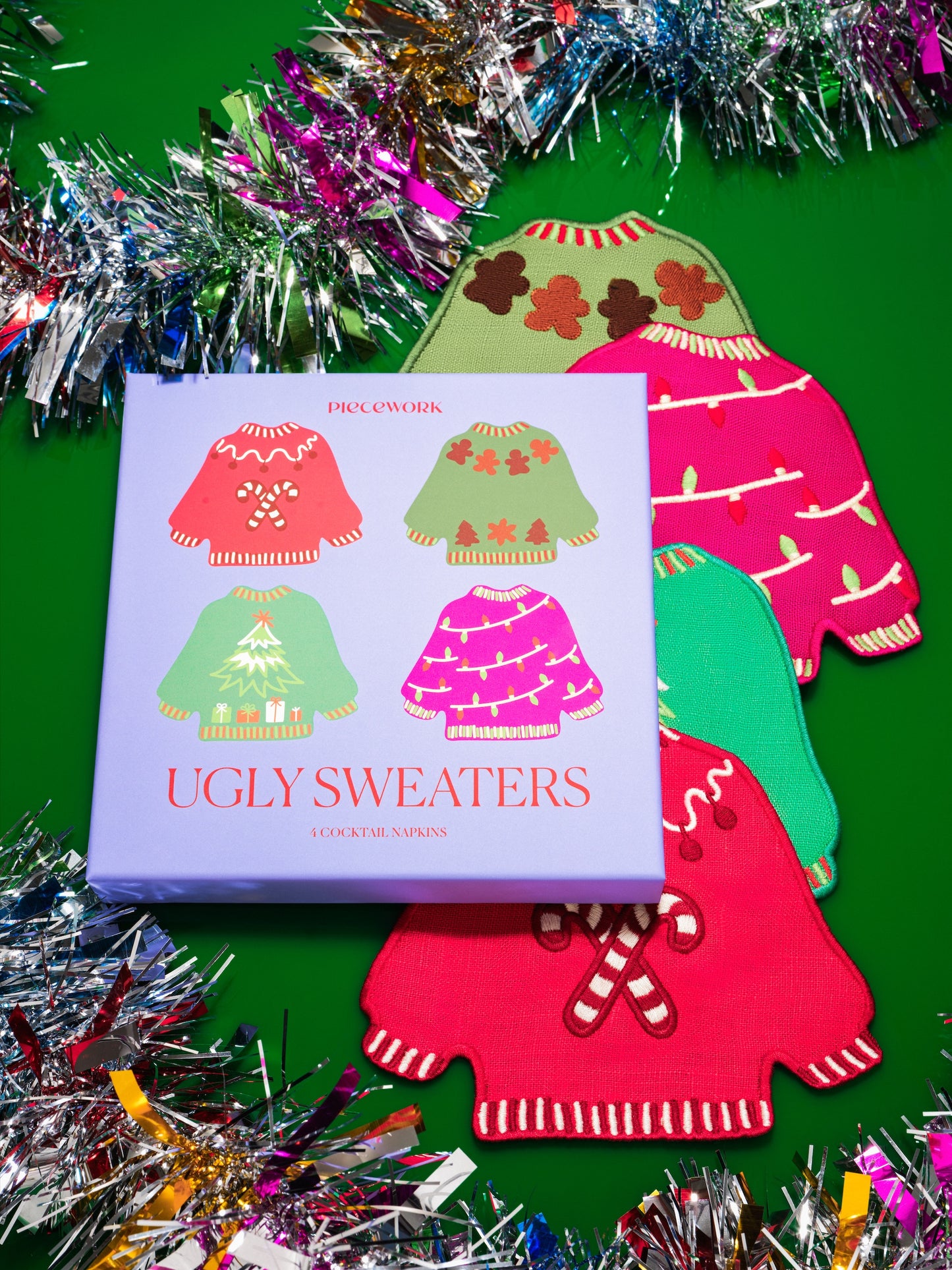 Novelty Cocktail Napkins - Ugly Sweater