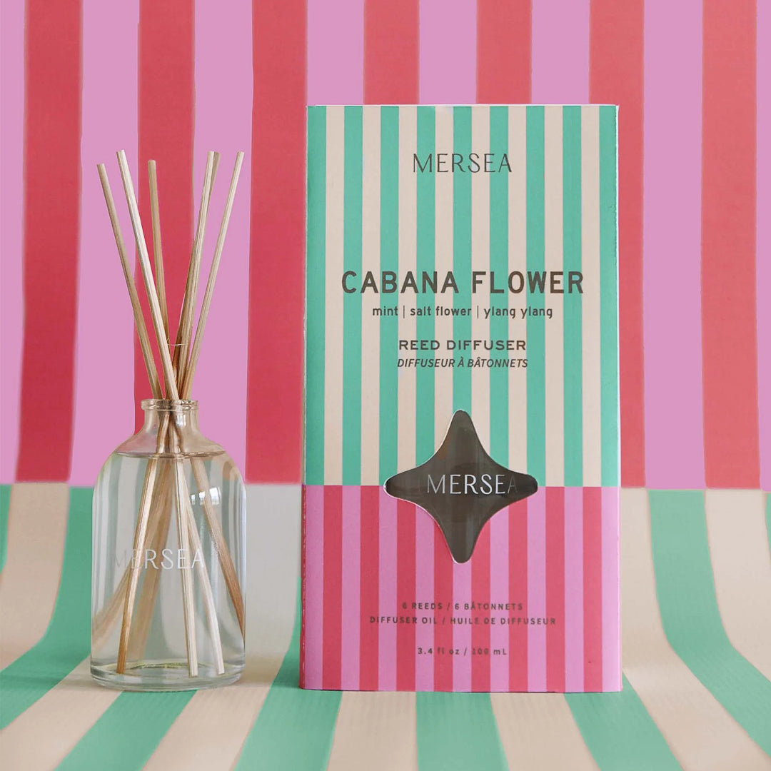 Mersea Reed Diffuser ∙ Cabana Flower