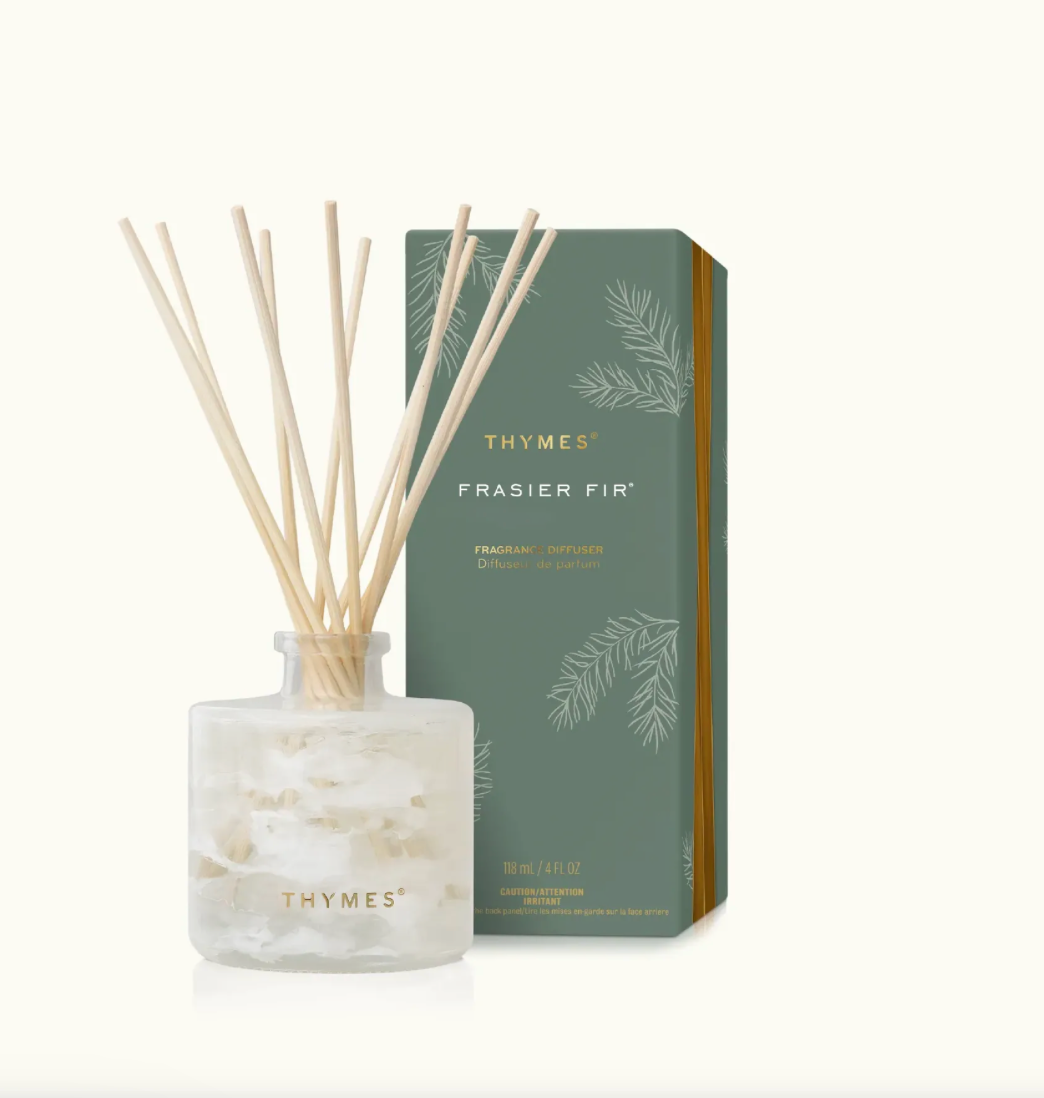 Thymes Frasier Fir Tidings Petite Diffuser