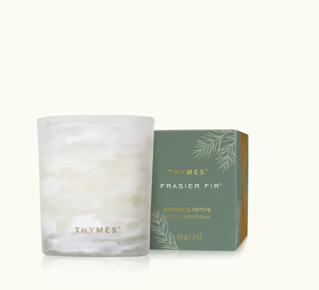 Thymes Frasier Fir Tidings Votive 2 oz