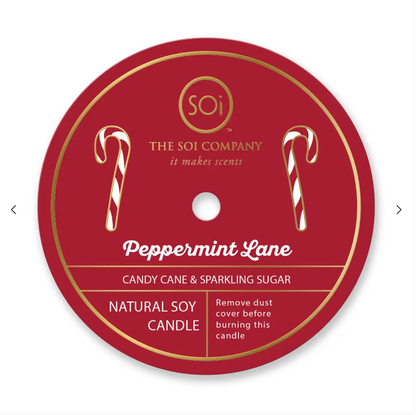 The SOi Co. Holiday Candle - Peppermint Lane