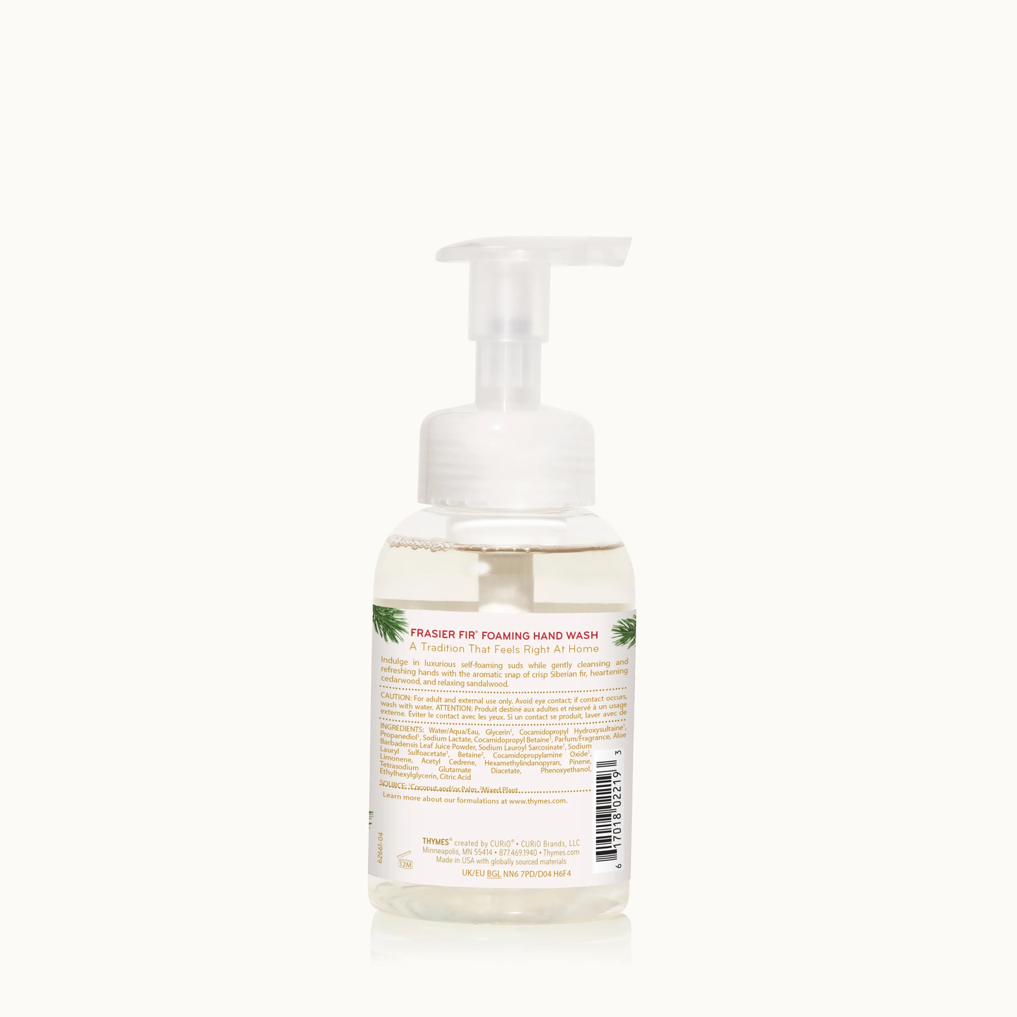 Thymes Frasier Fir Foaming Hand Wash
