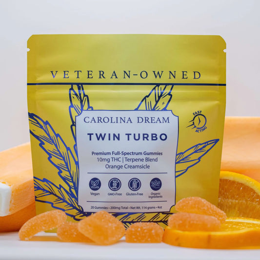 Carolina Dream Twin Turbo Fast Acting Gummies