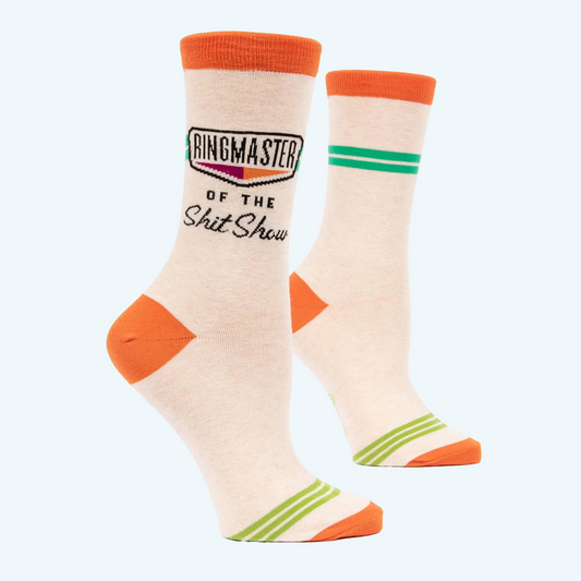 BlueQ Women's Crew Socks - Ringmaster