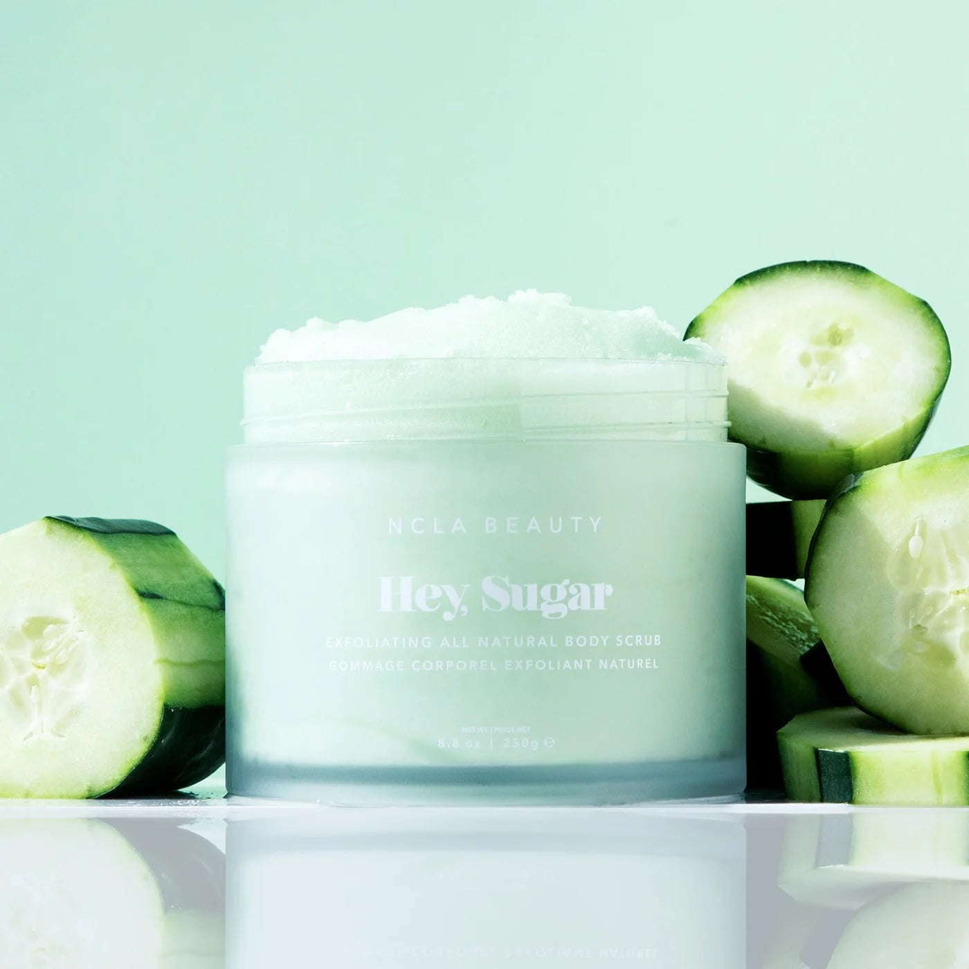 NCLA Beauty Body Sugar Scrub - Cucumber