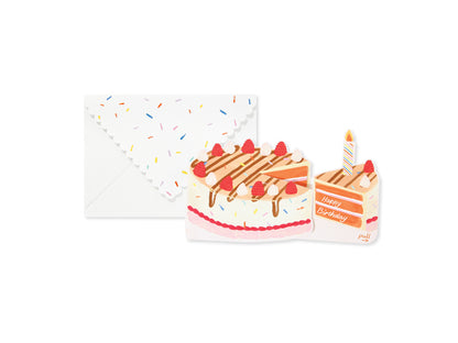 Greeting Card - Birthday Cake