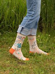BlueQ Women's Crew Socks - My Cat is Cool