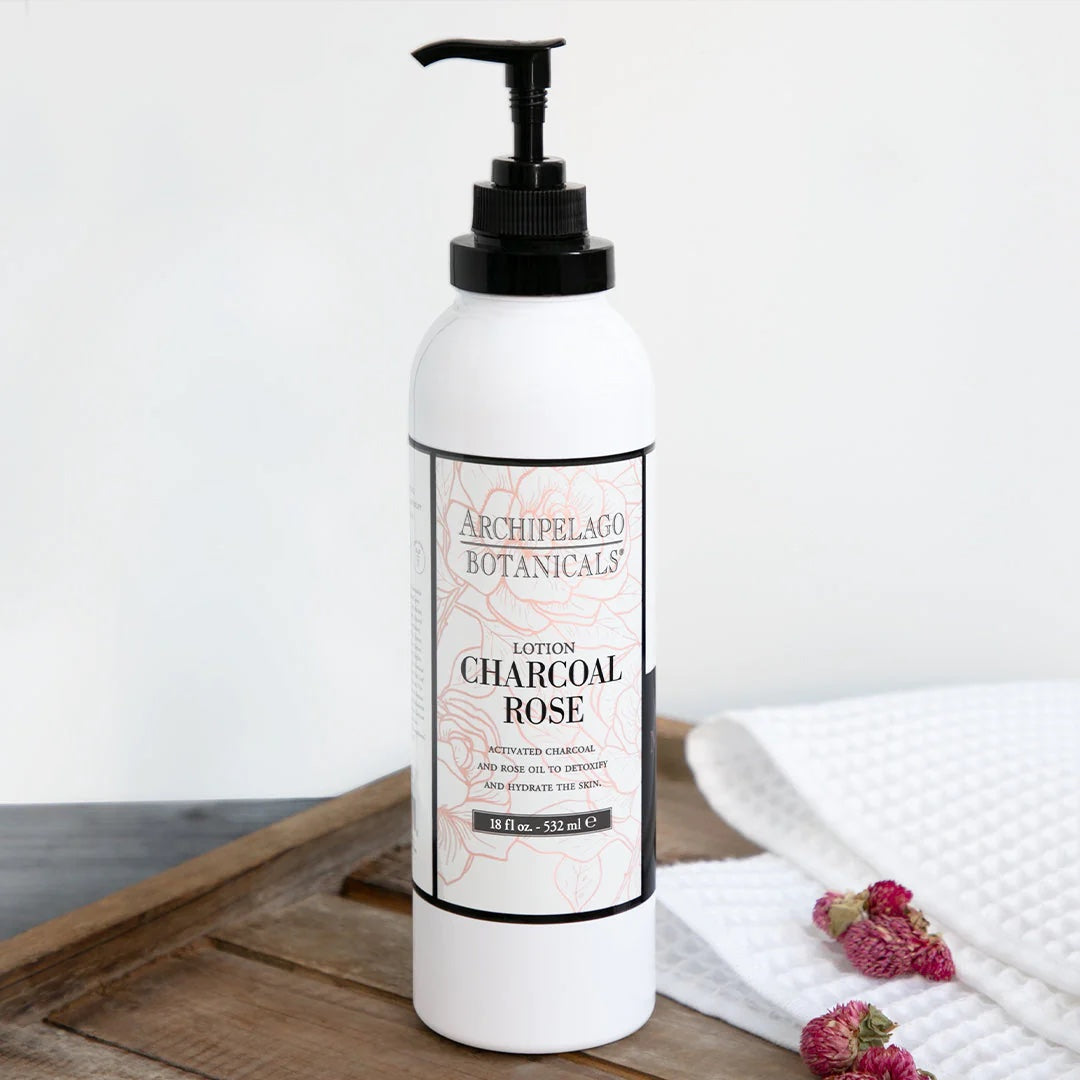 Archipelago Body Lotion • Charcoal Rose