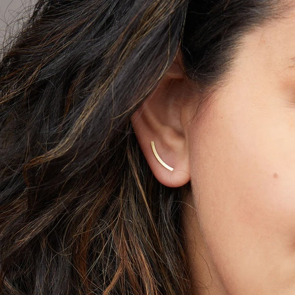 Scout Refined Earring Collection - Comet Curve