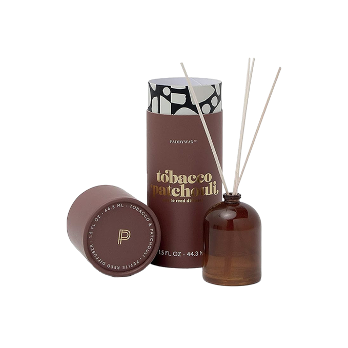 Paddywax Petite Reed Diffuser - Tobacco Patchouli