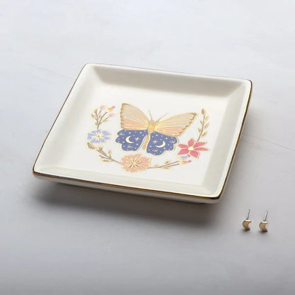 Scout Jewelry Dish & Stud Earring Set - Butterfly