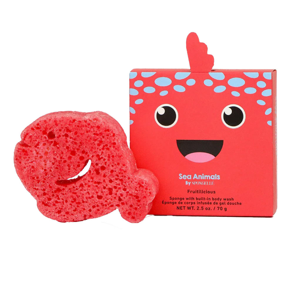 Spongellé Body Wash Infused Buffer - Sea Animal Collection