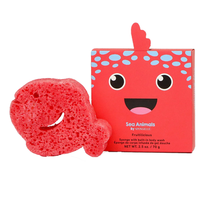 Spongellé Body Wash Infused Buffer - Sea Animal Collection