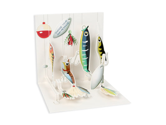 Greeting Card - Fishing Lures