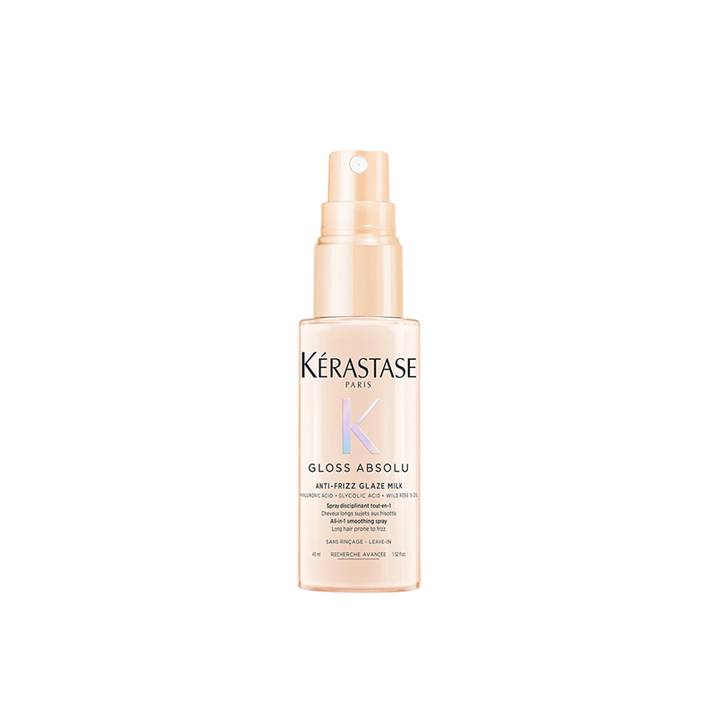 Kérastase Gloss Absolu Anti-Frizz Glaze Milk · All-in-1 Smoothing Spray