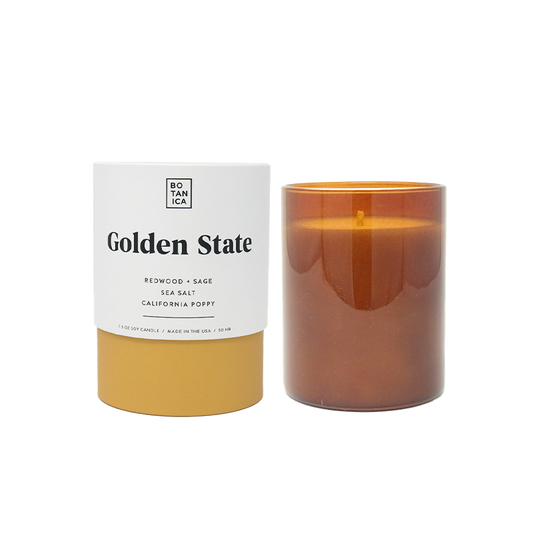 Botanica Medium Candle · Golden State