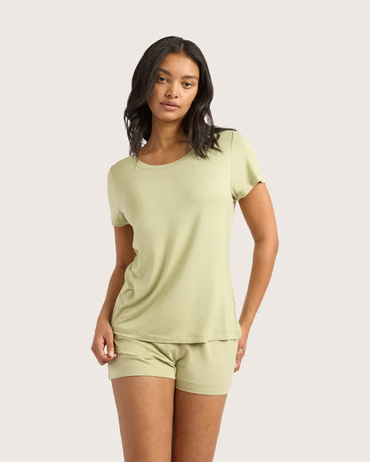 Boody Goodnight Sleep Tee - Sage