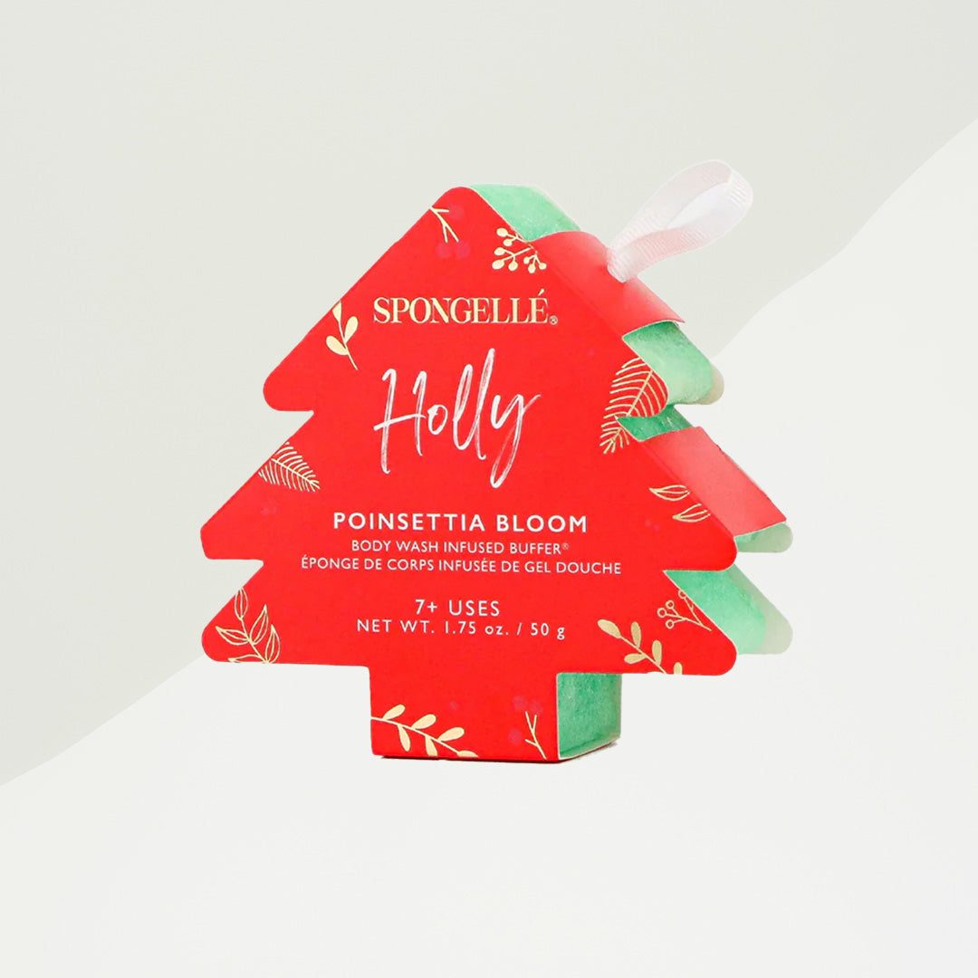 Spongellé Body Wash Infused Holiday Tree Ornament