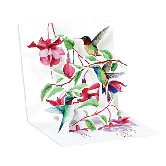 Greeting Card - Hummingbirds