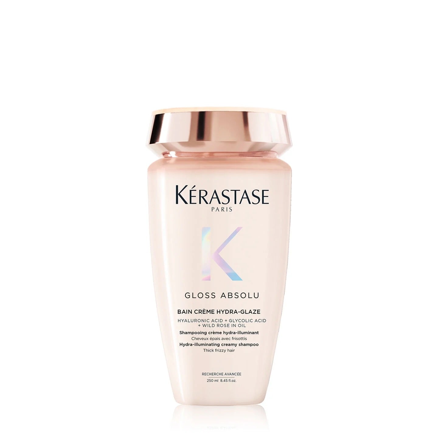 Kérastase Gloss Absolu Bain Creme Hydra-Glaze · Anti-Frizz Shampoo