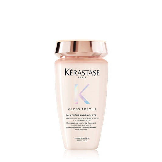 Kérastase Gloss Absolu Bain Creme Hydra-Glaze · Anti-Frizz Shampoo