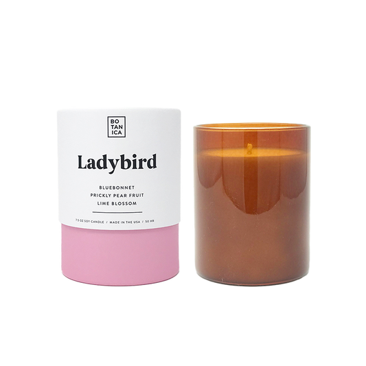 Botanica Medium Candle · Ladybird