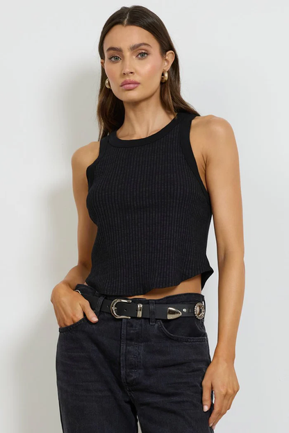 LA Made Paradise Tank Top - Black