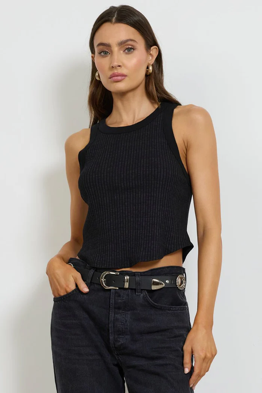 LA Made Paradise Tank Top - Black