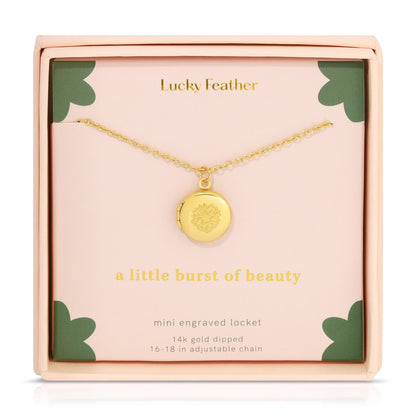 Engraved Mini Locket
