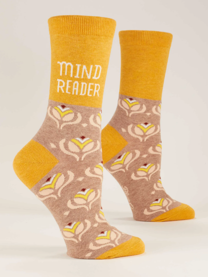 BlueQ Women's Crew Socks - Mind Reader