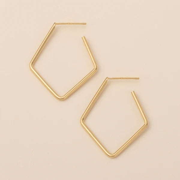 Scout Refined Earring Collection - Orion Diamond Hoop