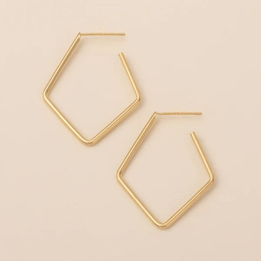Scout Refined Earring Collection - Orion Diamond Hoop
