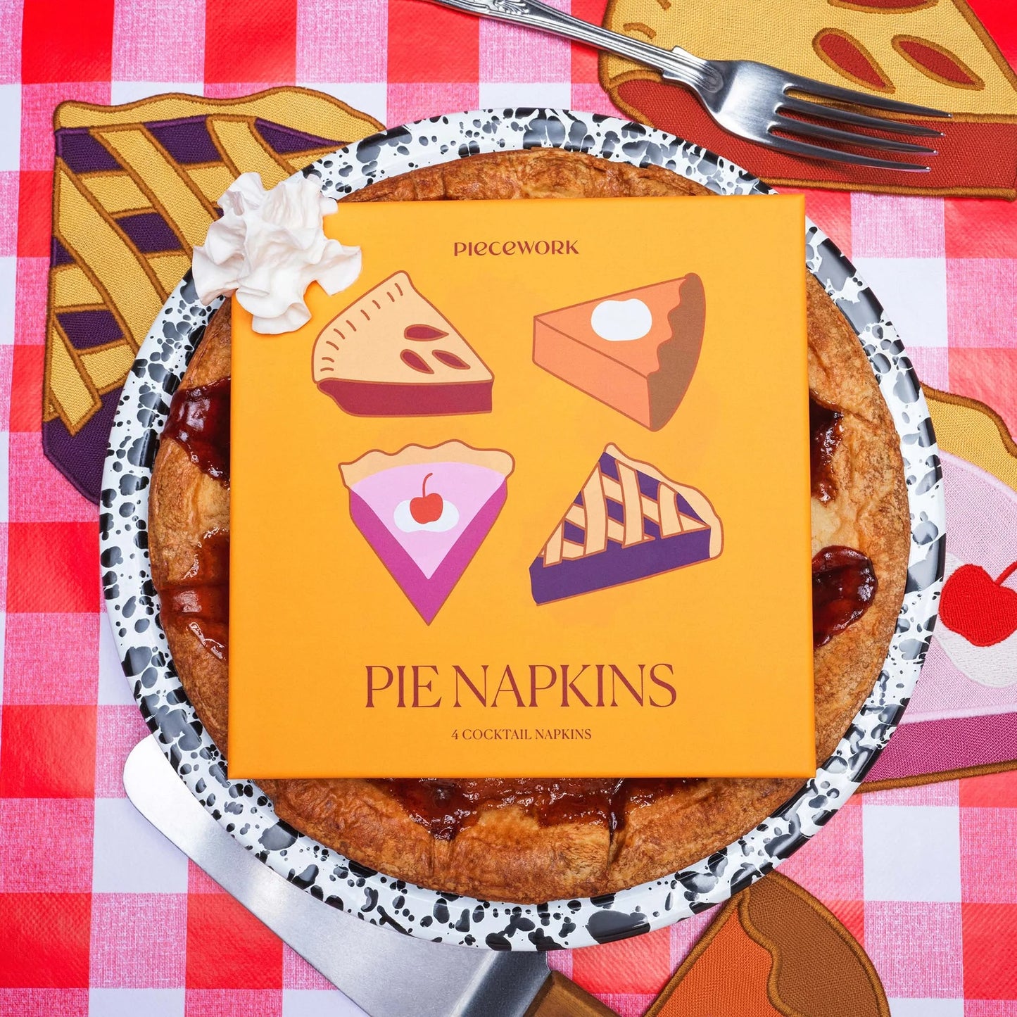 Novelty Cocktail Napkins - Pie