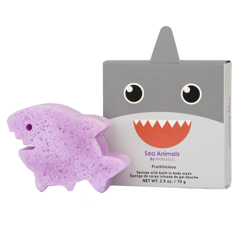 Spongellé Body Wash Infused Buffer - Sea Animal Collection