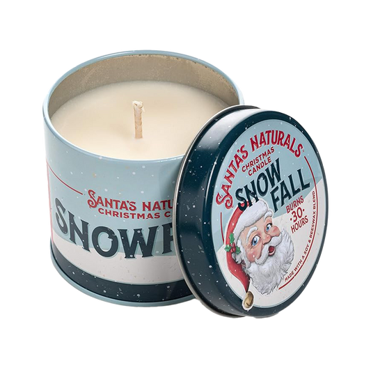 Santa's Naturals Snowfall Candle
