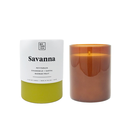 Botanica Medium Candle · Savanna