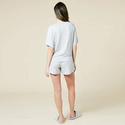Softies Dream Slouchy Tee - Heather Grey