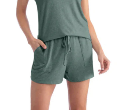 Softies Dream Shorts - Dusty Green