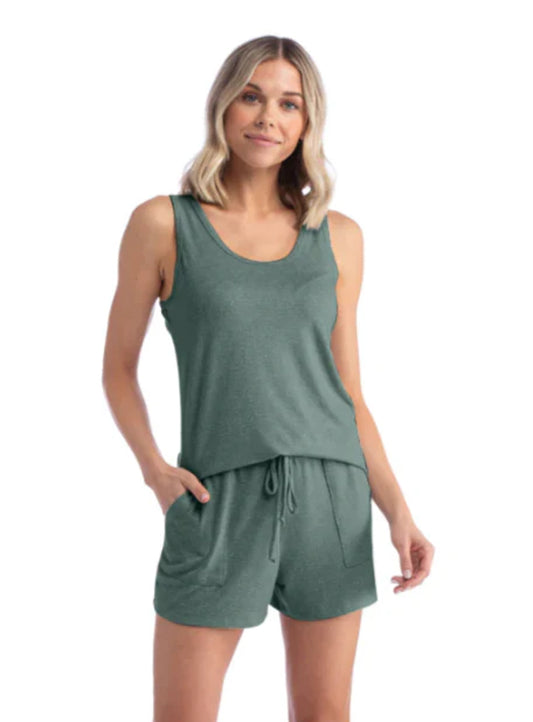 Softies Dream Tank - Dusty Green