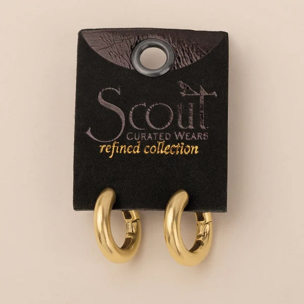 Scout Refined Earring Collection - Stellar Hoop