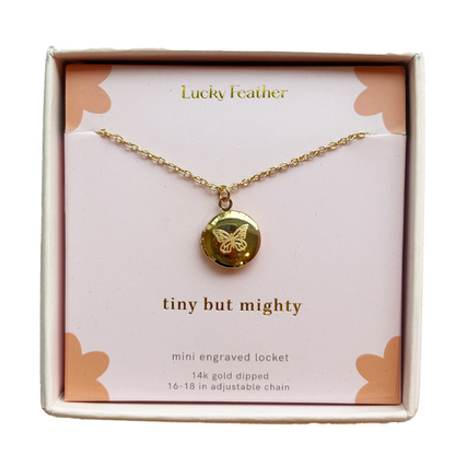 Engraved Mini Locket