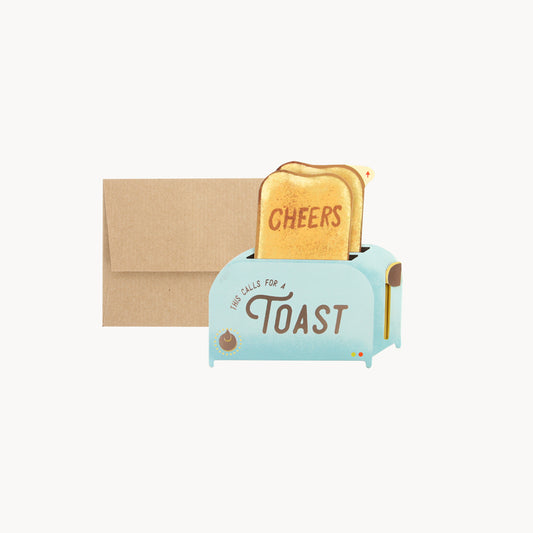 Greeting Card - Toaster