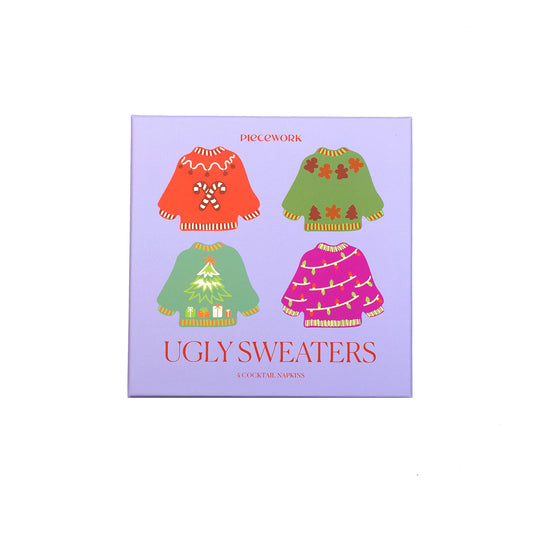 Novelty Cocktail Napkins - Ugly Sweater