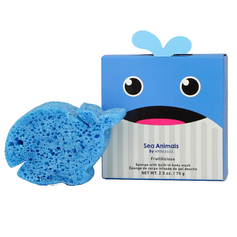 Spongellé Body Wash Infused Buffer - Sea Animal Collection